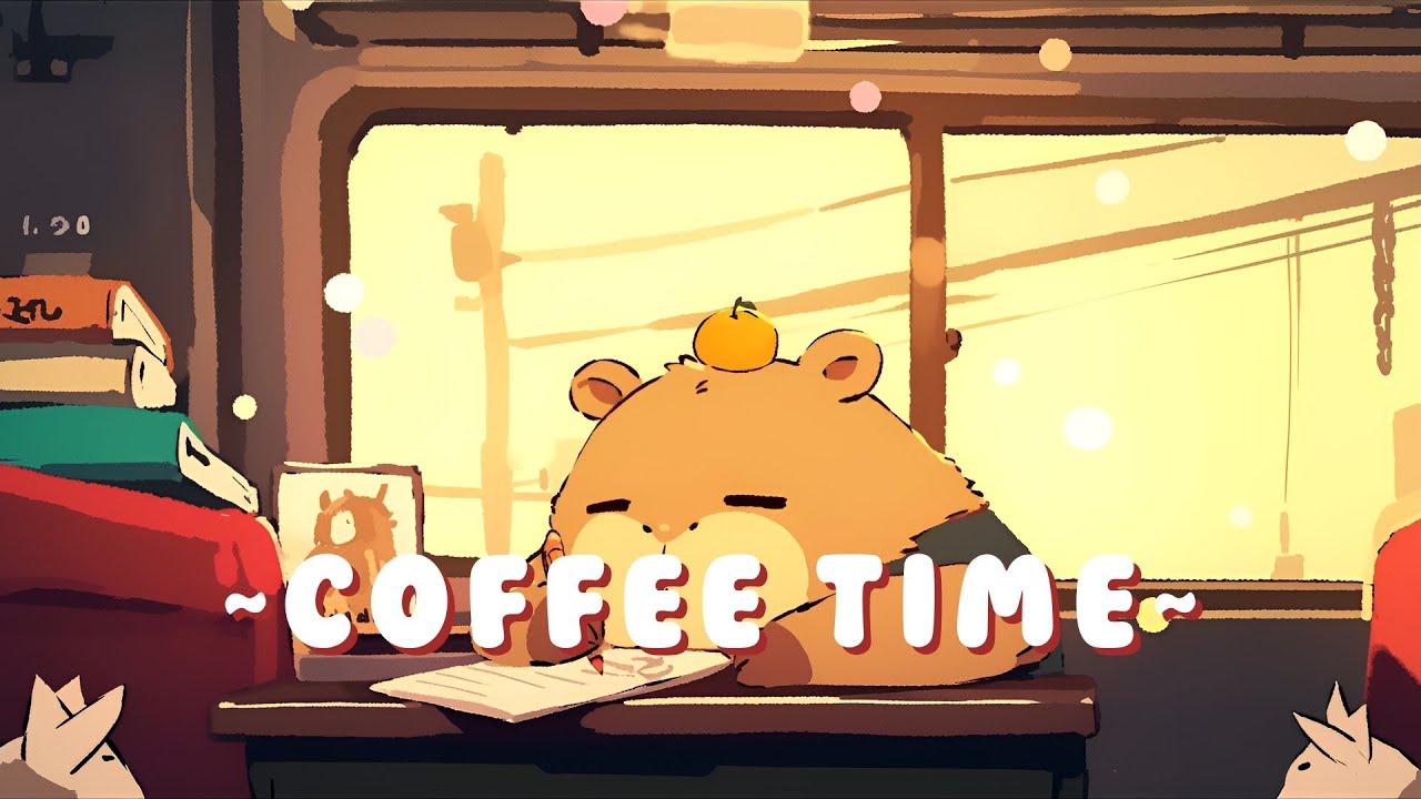 [Full Hour] Capybara Beats Radio | Peaceful Beats for Studying & Relaxing 🦫 🎵 🌙 | Study Aid