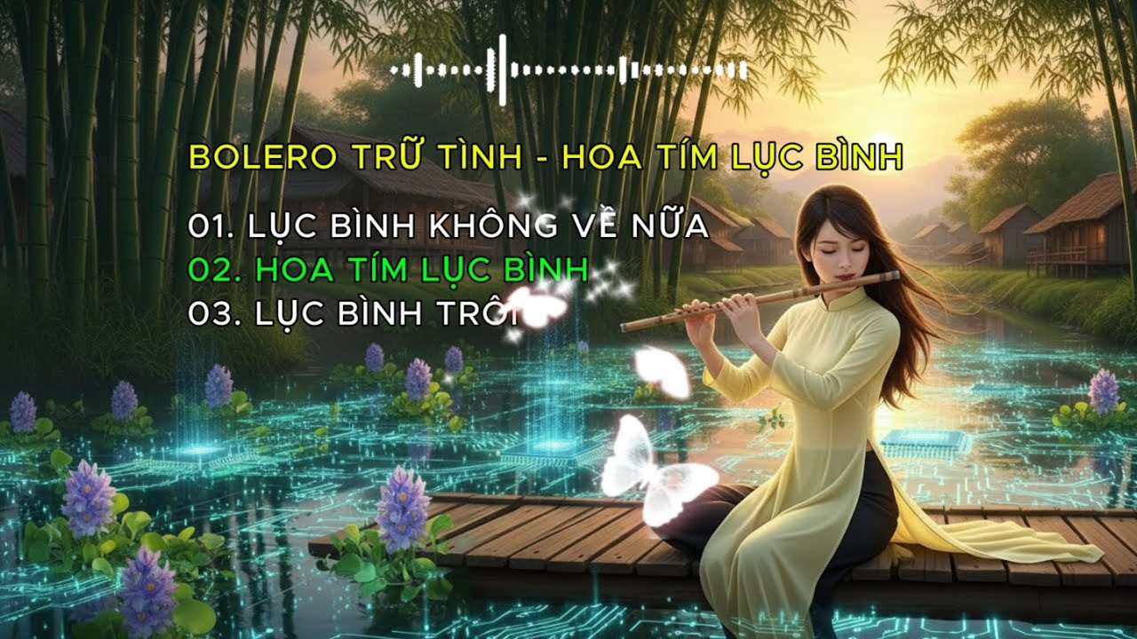 LIÊN KHÚC BOLERO DÂN CA TRỮ TÌNH – LỤC BÌNH KHÔNG VỀ NỮA | Giai Điệu A.I Vol.7 #LienKhucBolero