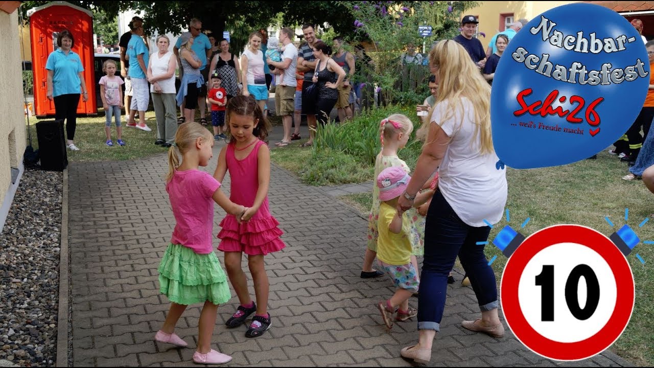 Tag der Nachbarn 2017 - Nachbarschafts- und Sommerfest auf der Schillerstraße 24 / 26 in Heidenau