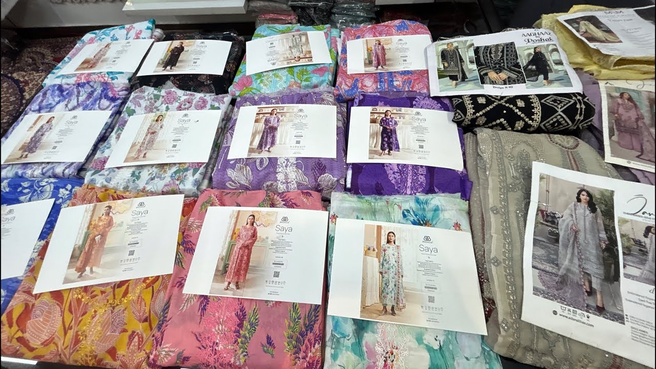 Guljee Saya at AZ Textiles By Zoya Syed in live