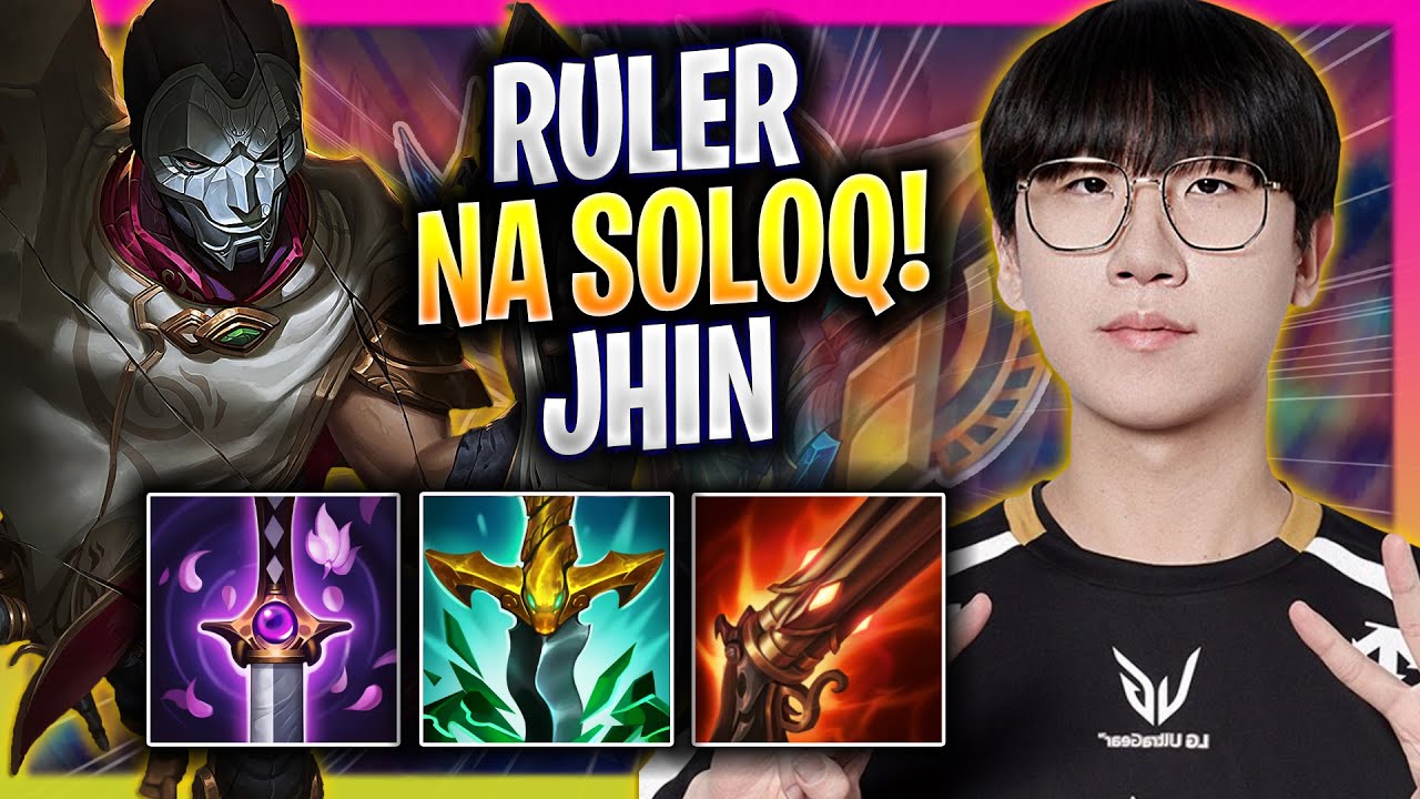 RULER IS BACK WITH JHIN IN NA SOLOQ! - GEN Ruler Plays Jhin ADC vs Vayne! | Season 2025
