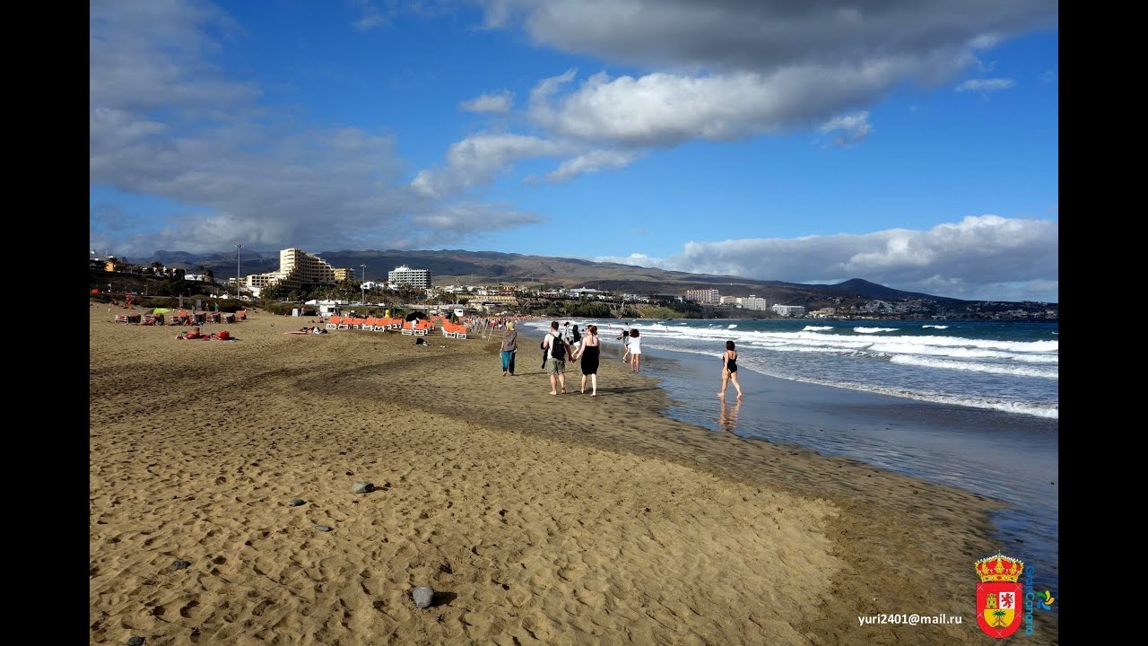 Maspalomas Playa del Ingles Gran Canaria Canary Islands Spain