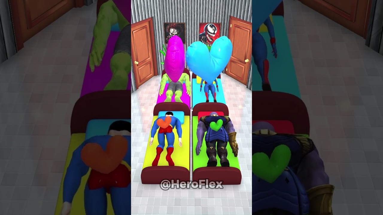 Spidermann Balloon Pop-Up Challenge #spiderman #gta #funnyanimation