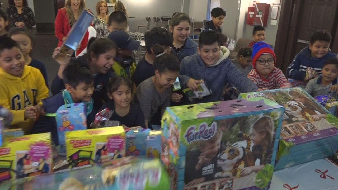 Kids in Need Get Surprised With This Year's Top Toys