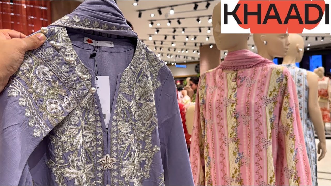 KHAADI SIGNATURE EID COLLECTION 2025✨Khaadi New Chikankari Collection 2025❤️