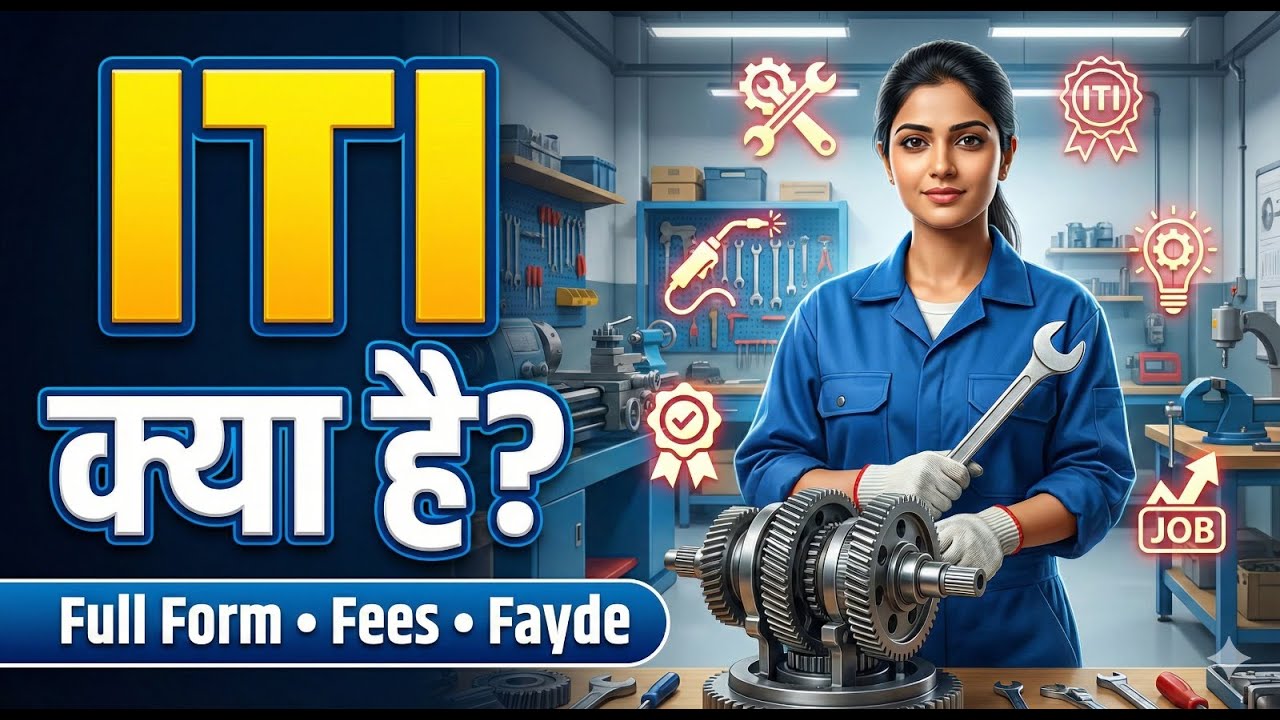 ITI kya hai | ITI full form | ITI ke fayde | ITI course fees | आईटीआई पूरी जानकारी