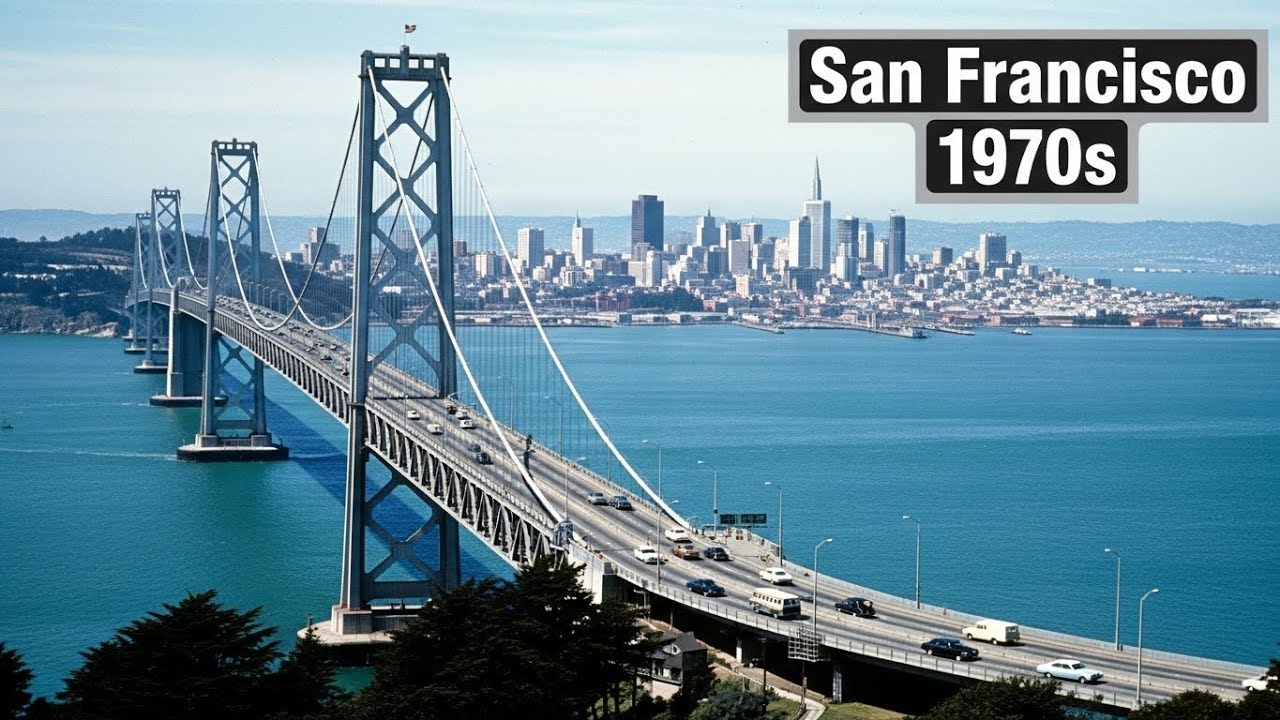 Nostalgia for San Francisco in the 1970s | Restored Images and Videos