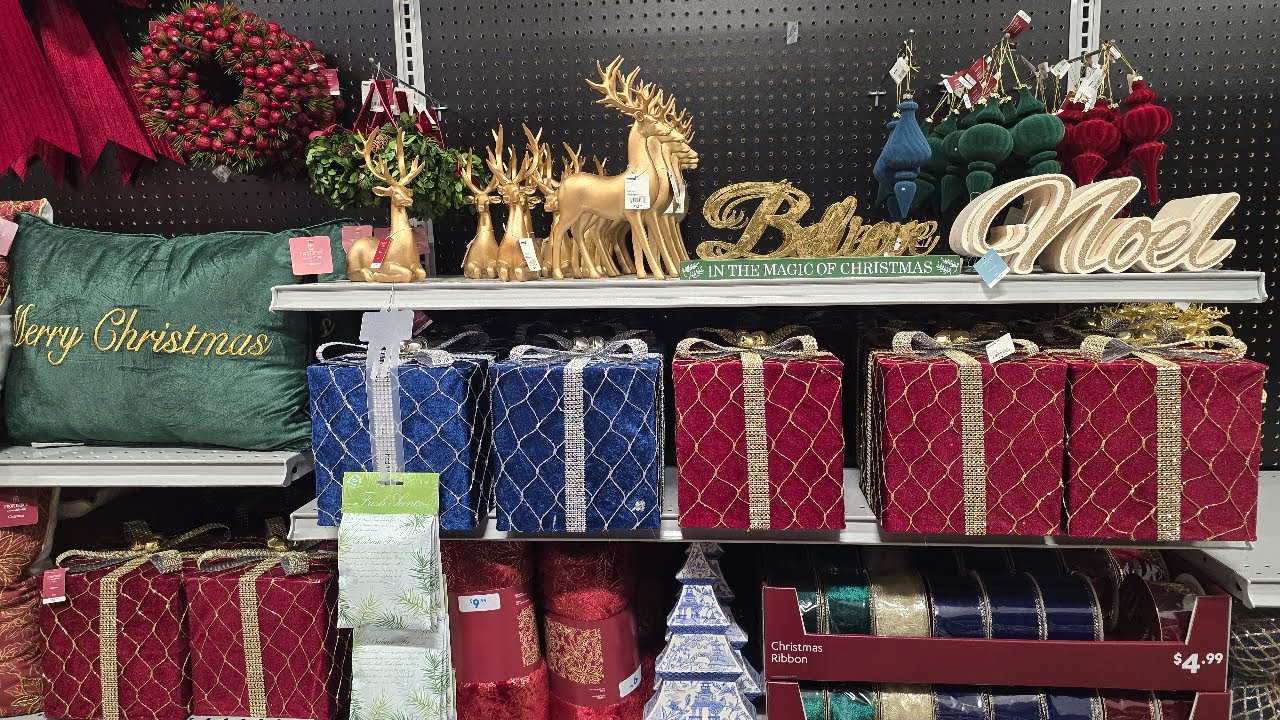 At Home Store New Christmas Decor 2024!!! 🎄🎁
