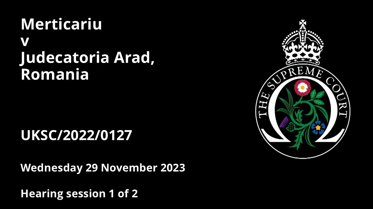 Merticariu v Judecatoria Arad, Romania