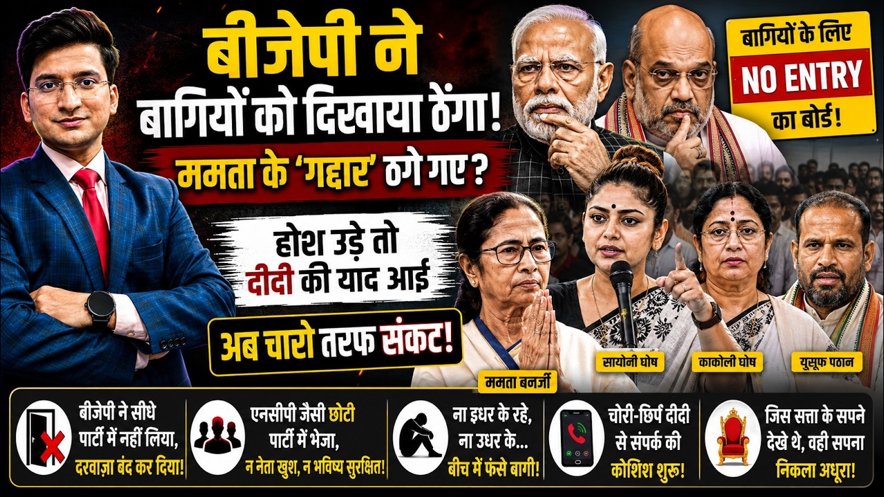 Amit Shah | Mamata Banerjee । The Rajneeti | West Bengal | Rahul Gandhi | TMC Crisis
