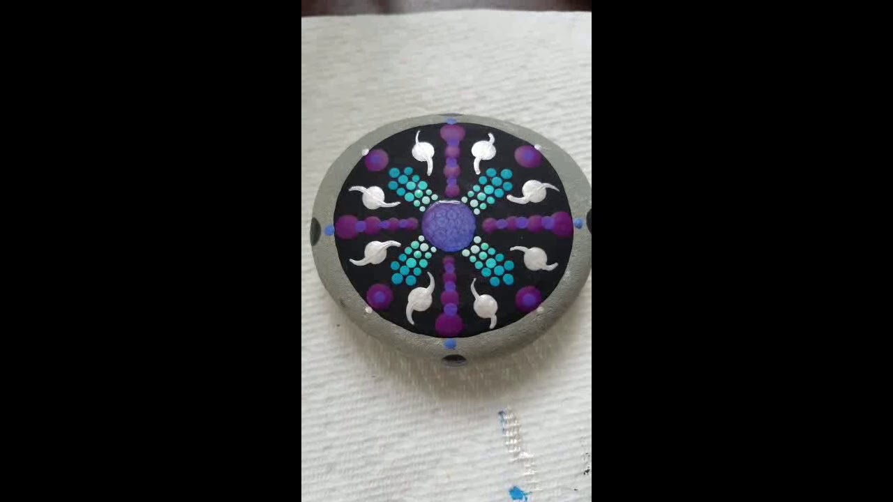 The Double Dot Drag -New Dot art Mandala designs with Miranda Pitrone