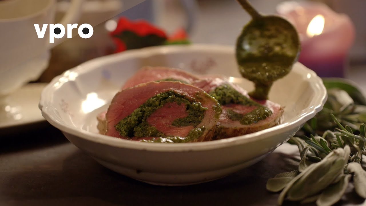 Kerstrecept: kerstrollade uit Koken met van Boven