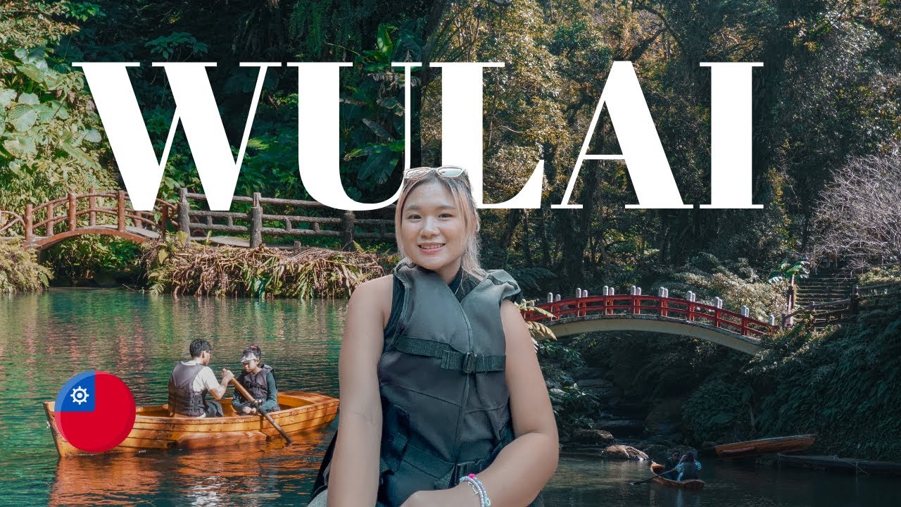 Day trip TAIPEI to WULAI Waterfall & Old Street | MUST VISIT IN TAIWAN 🇹🇼