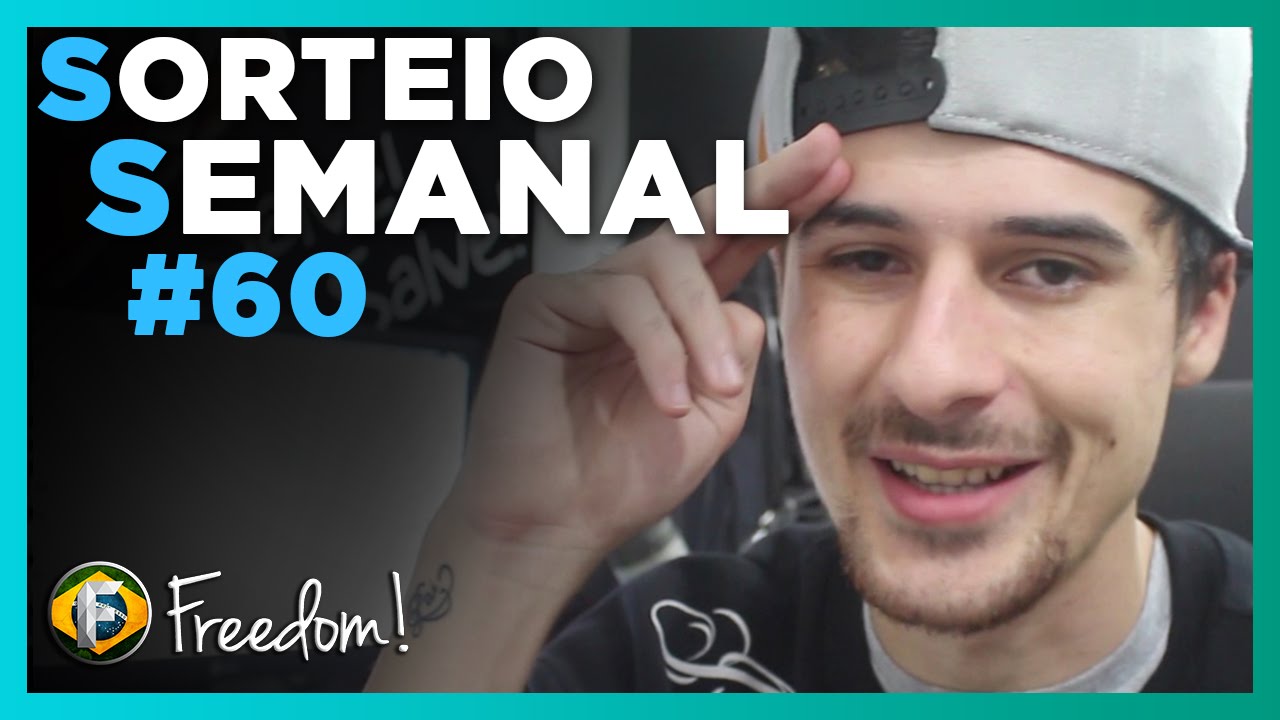 Sorteio Semanal #60 - Os Vencedores | Freedom Brasil