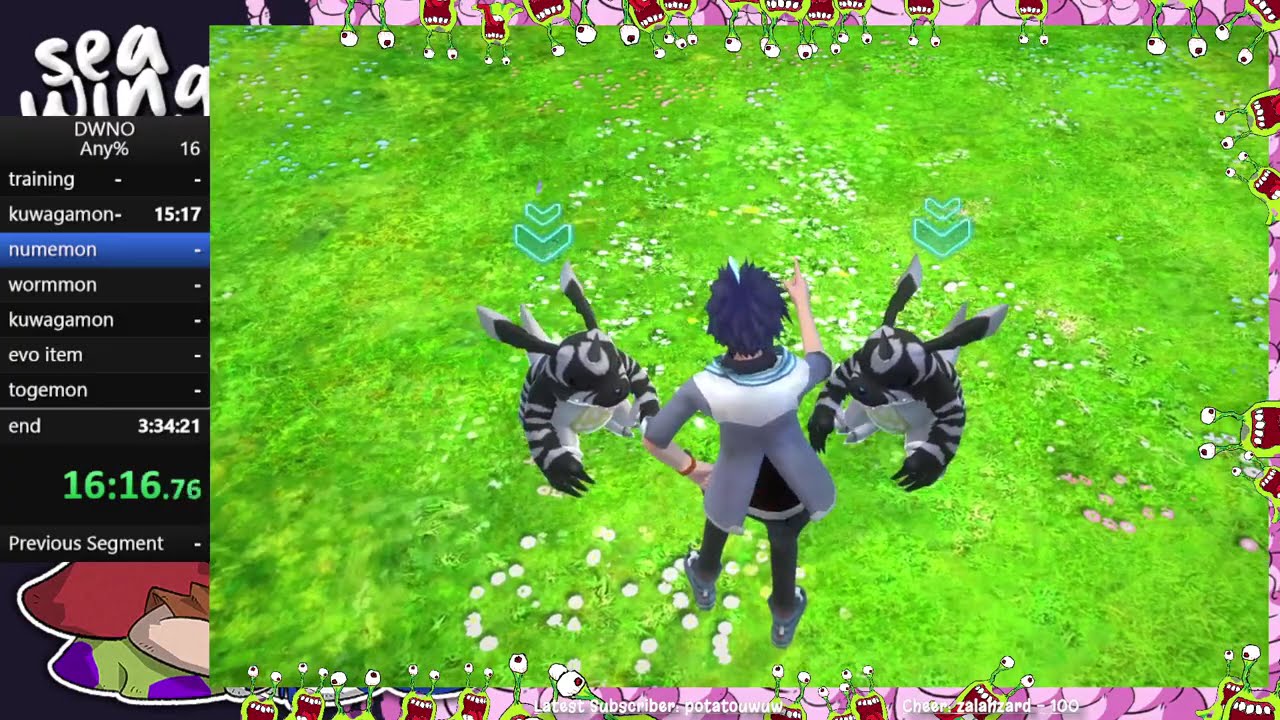 Digimon World: Next Order, any% NEW WORLD RECORD for PC 3:25:49 !!!