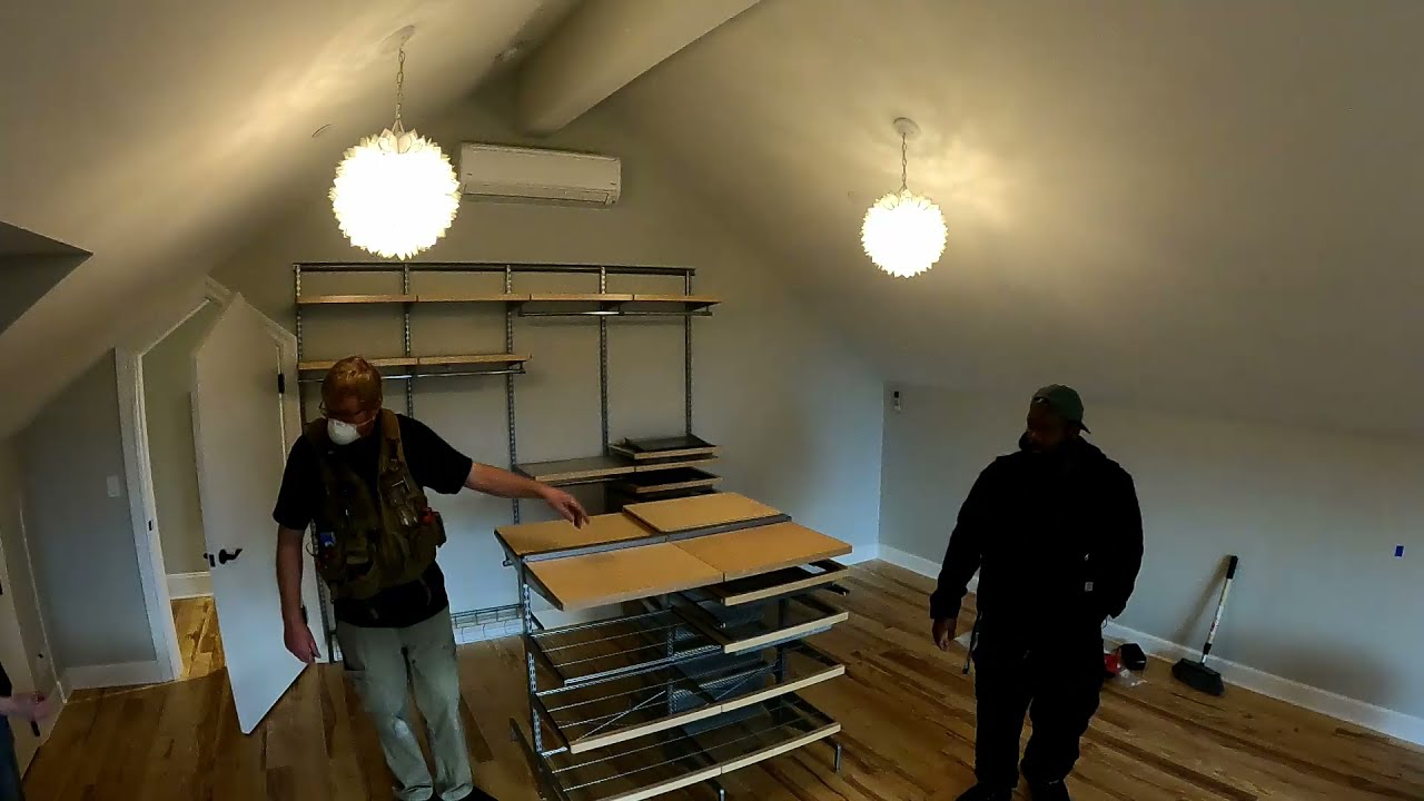 Newberg Elfa Decor Closet Install