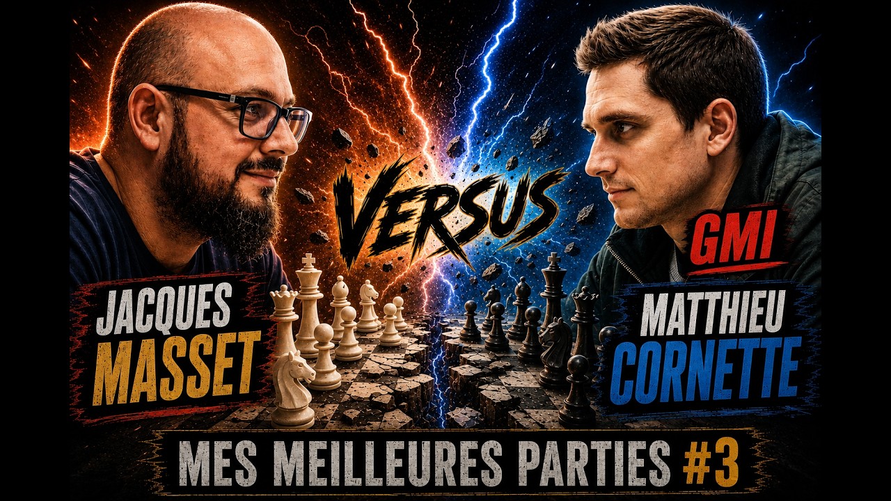 Mes meilleures parties #3  Matthieu Cornette (GMI 2590F)