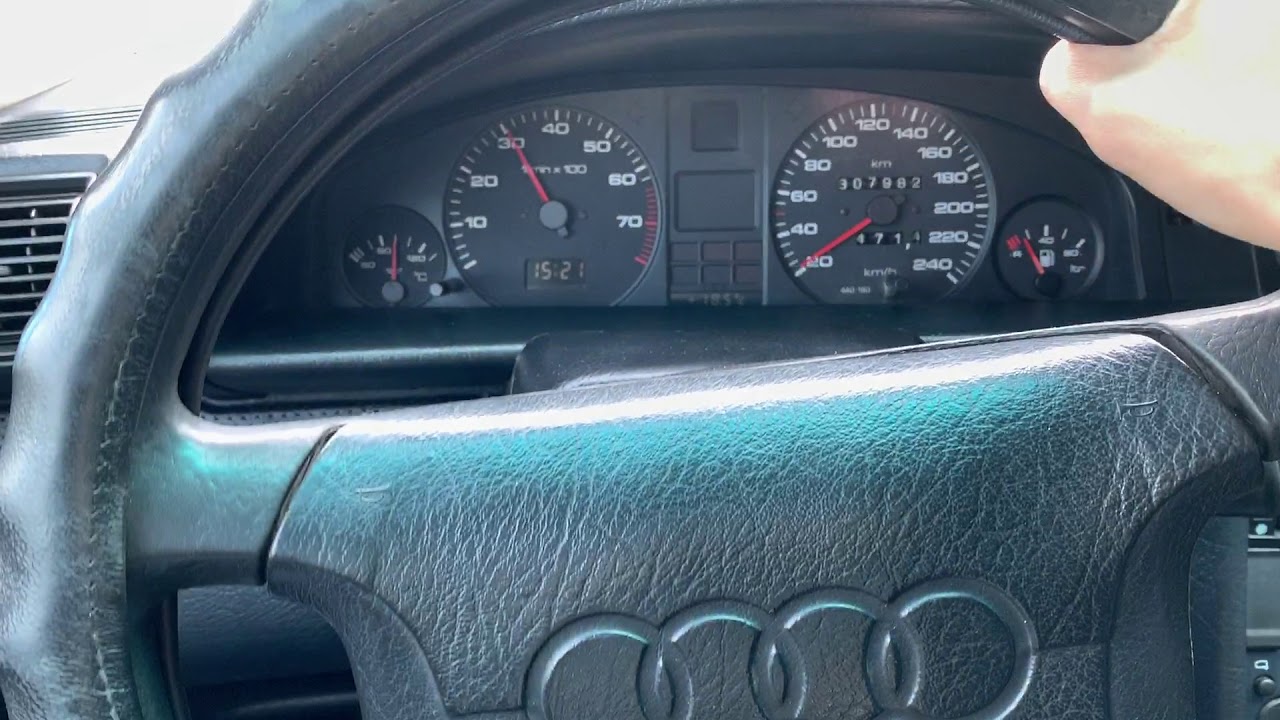 Audi 100 C4 automatic 0-100 (sport mode)