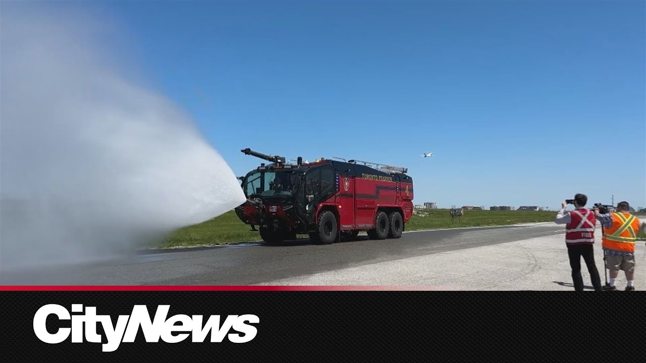 Get to know Toronto Pearson's new cutting edge firefighting vehicles