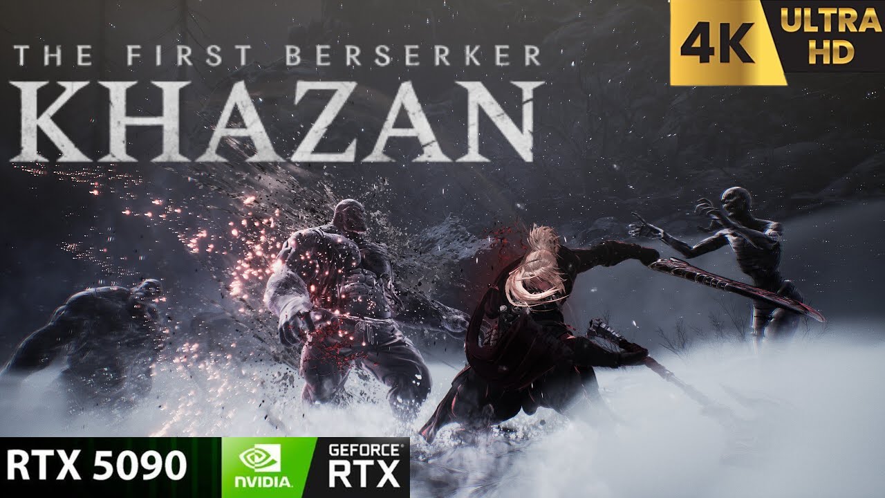 THE FIRST BERSERKER KHAZAN [RTX 5090] Ultra High Graphics Gameplay (4K 60FPS)