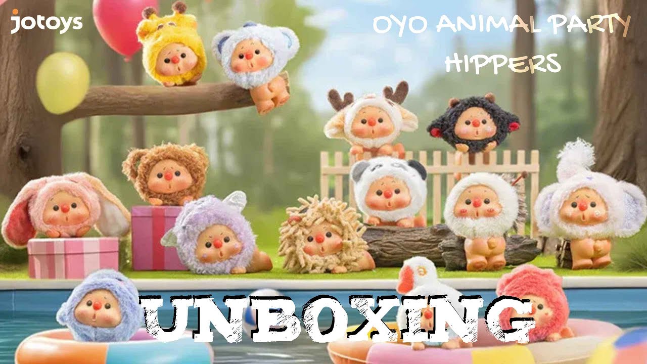 Oyo Animal Party Hippers - UNBOXING Giraffe & Goose