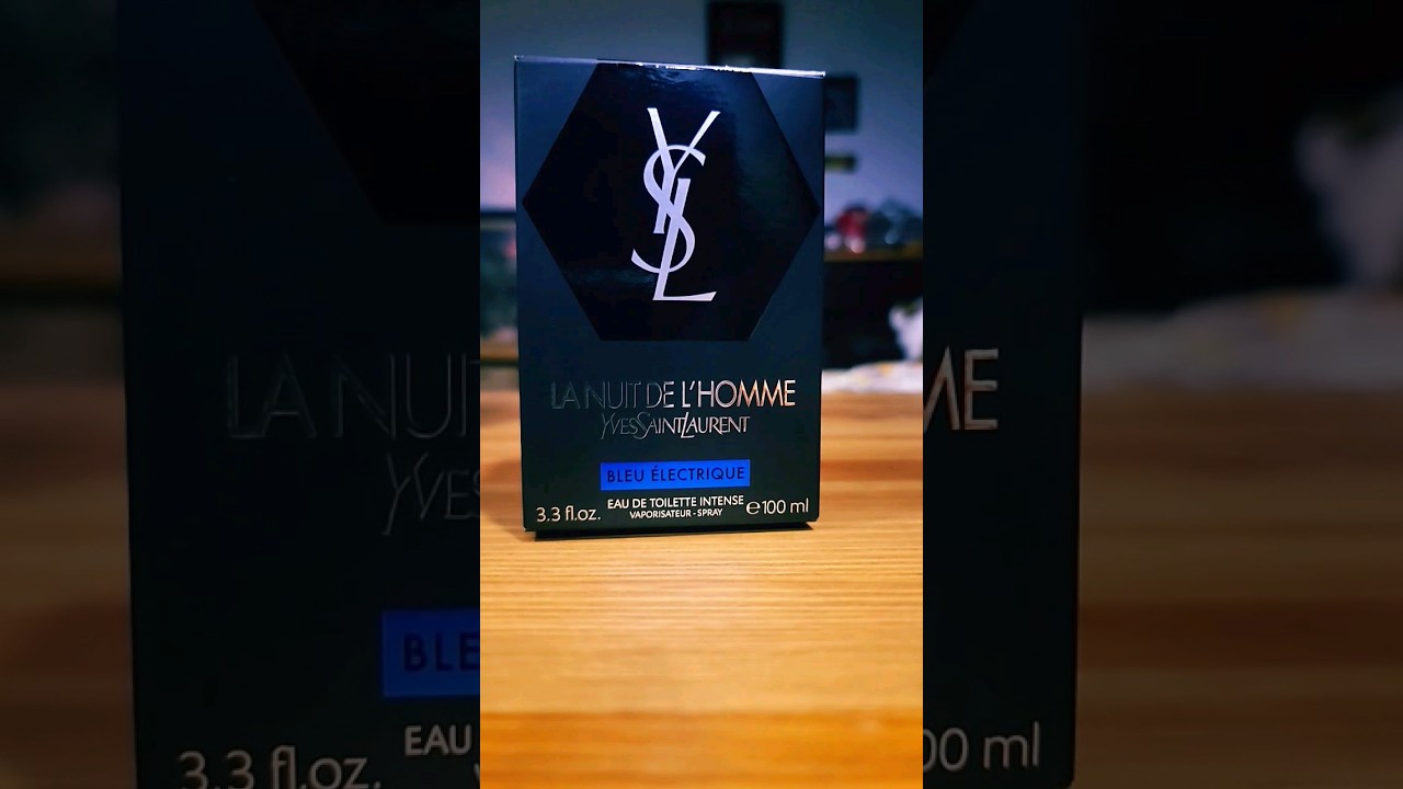 #yvessaintlaurent LA NUIT DE L'HOMME Bleu &Eacute;lectrique #discontinued banger #sotn #sexy #frag #nsfyt⚡️