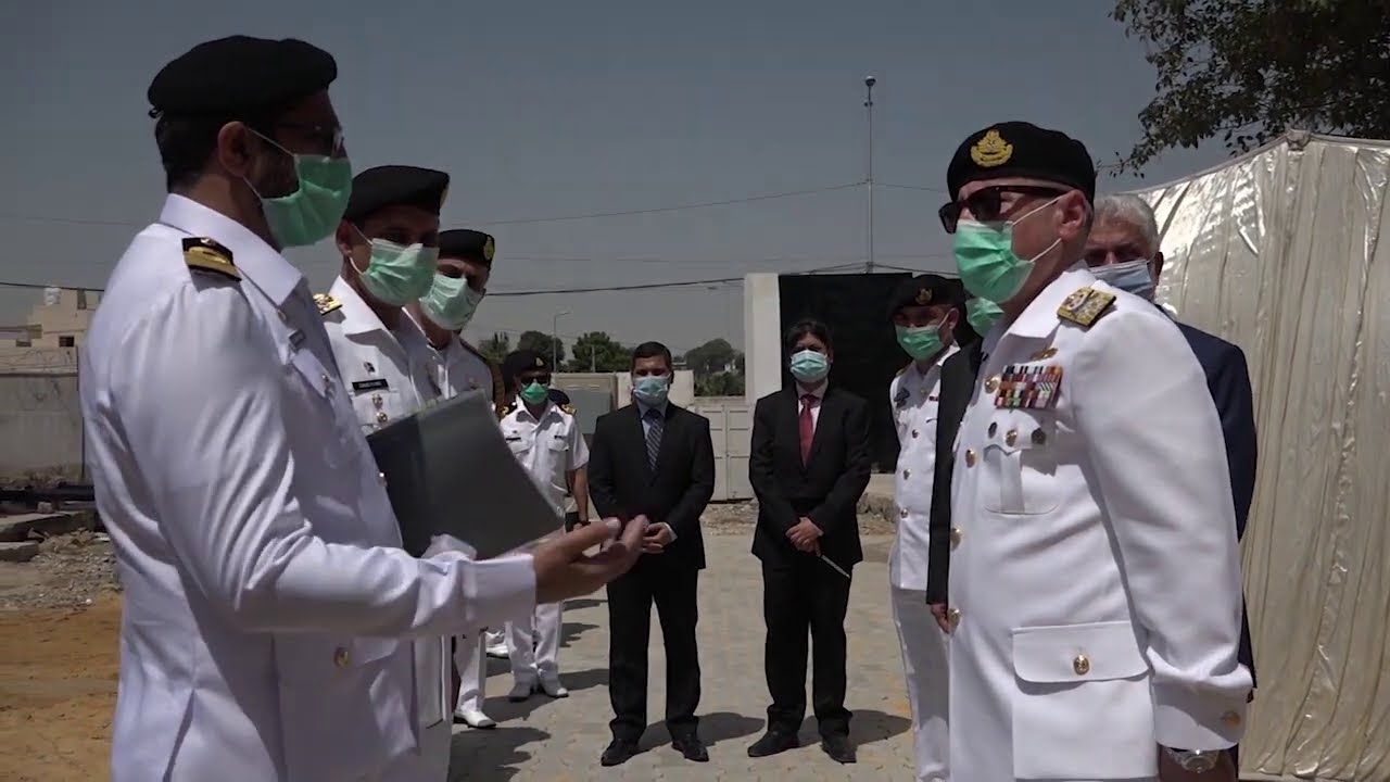 CNS Adm Mahmood Abbasi laid stone of Pakistan Maritime Science and Technology Park (PMSTP) & (BSEAS)