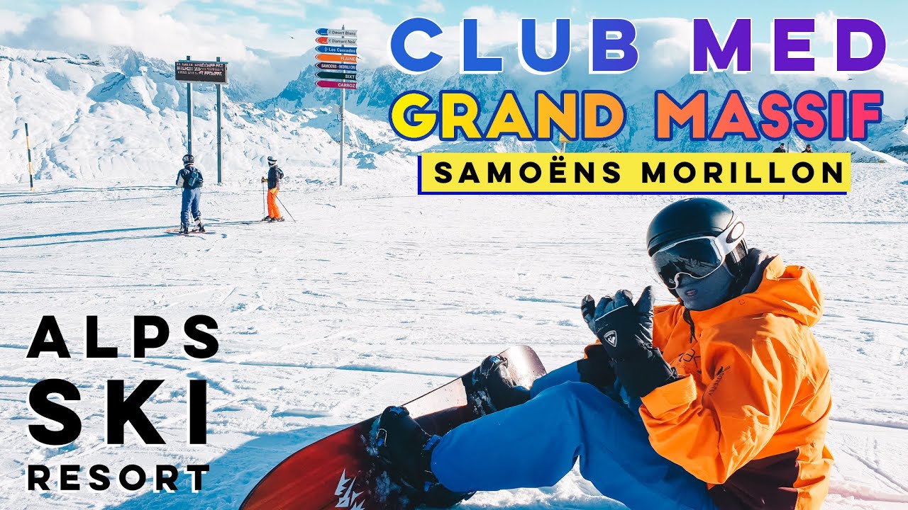 CLUB MED GRAND MASSIF - Ski Resort Tour Room, Ski Rental, Buffet and Snowboarding!