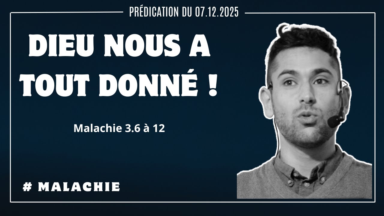 Dieu nous a tout donné !