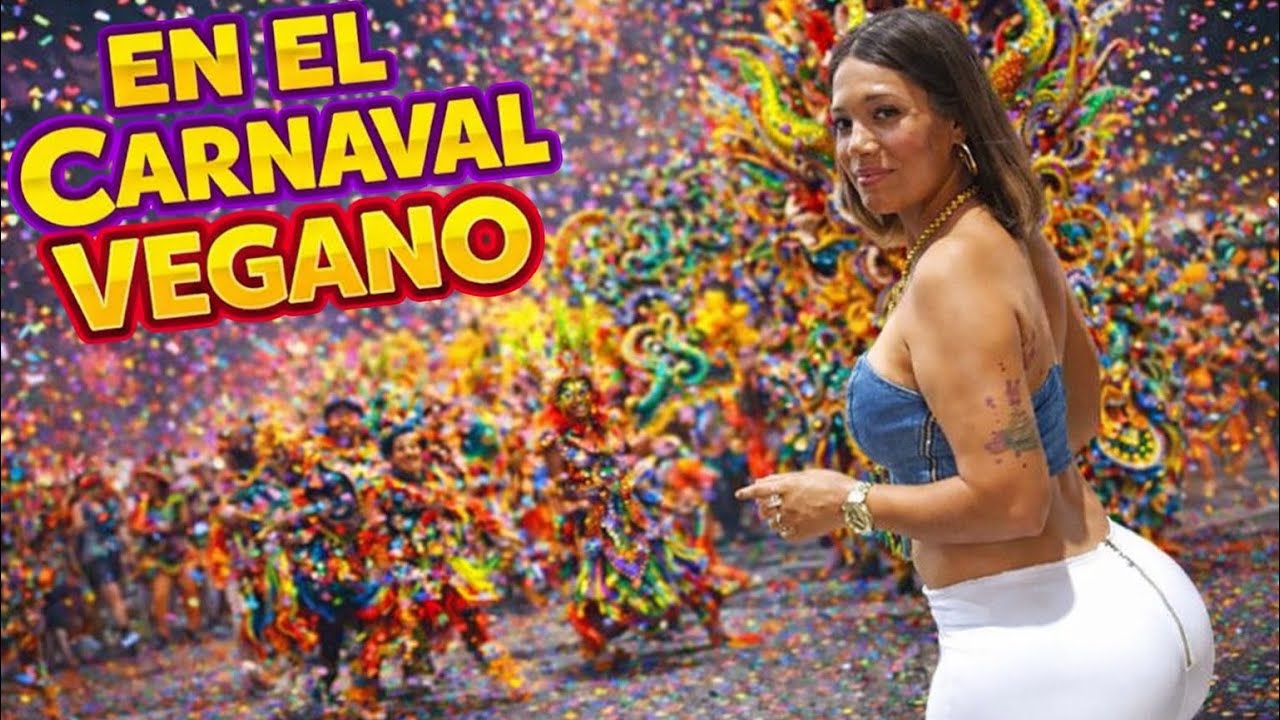 Miren como es el carnaval vegano aquí en RD