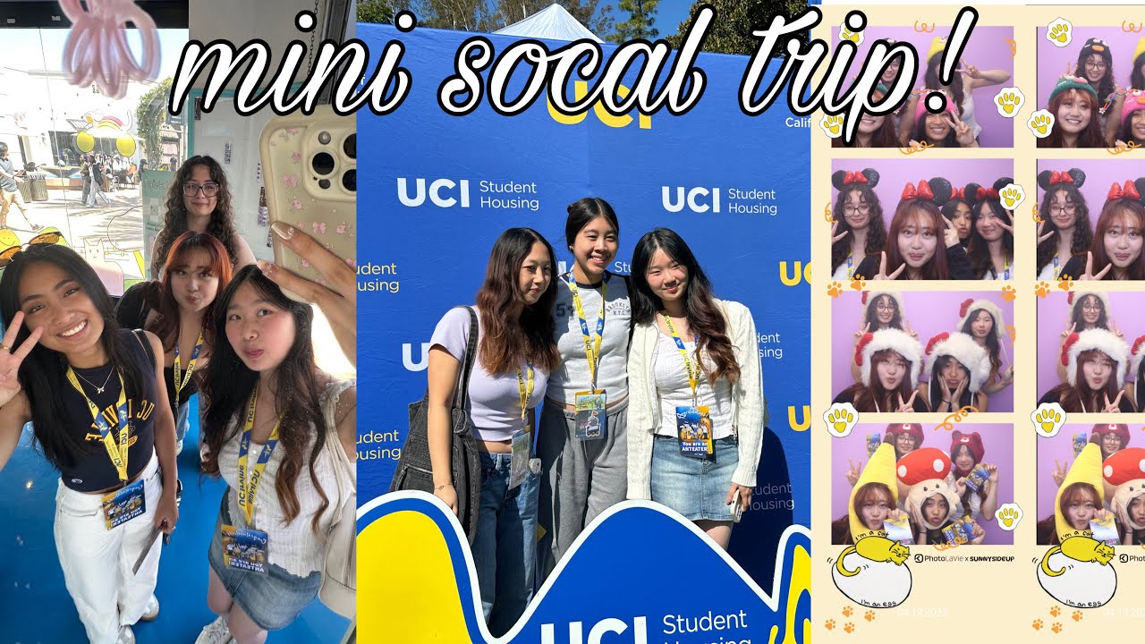 Mini Socal Trip!! | Spring break, UCI visit, UTC