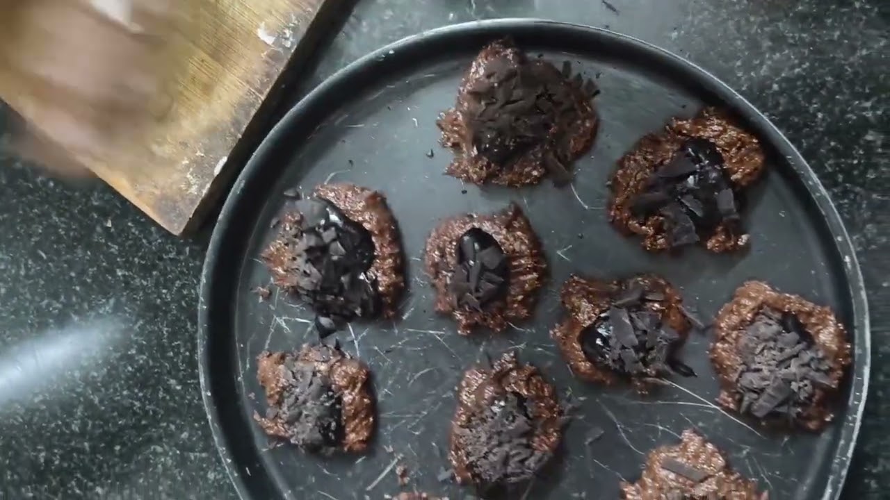 Viral multigrain choco Lava cookies roj banaati hu#viral#trending#viralcooking#villagefood #vegfood