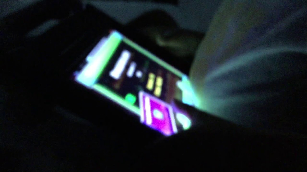 My brother rages over geometry dash
