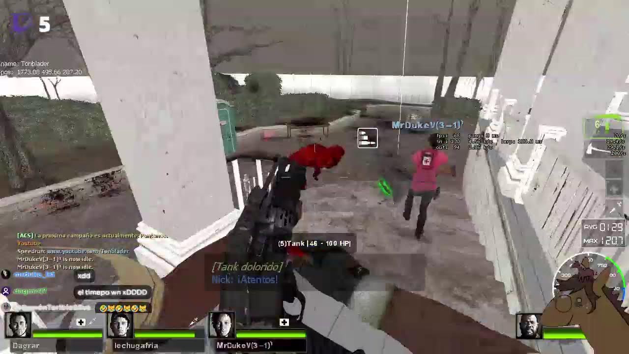 Left 4 Dead 2 Tank Rush