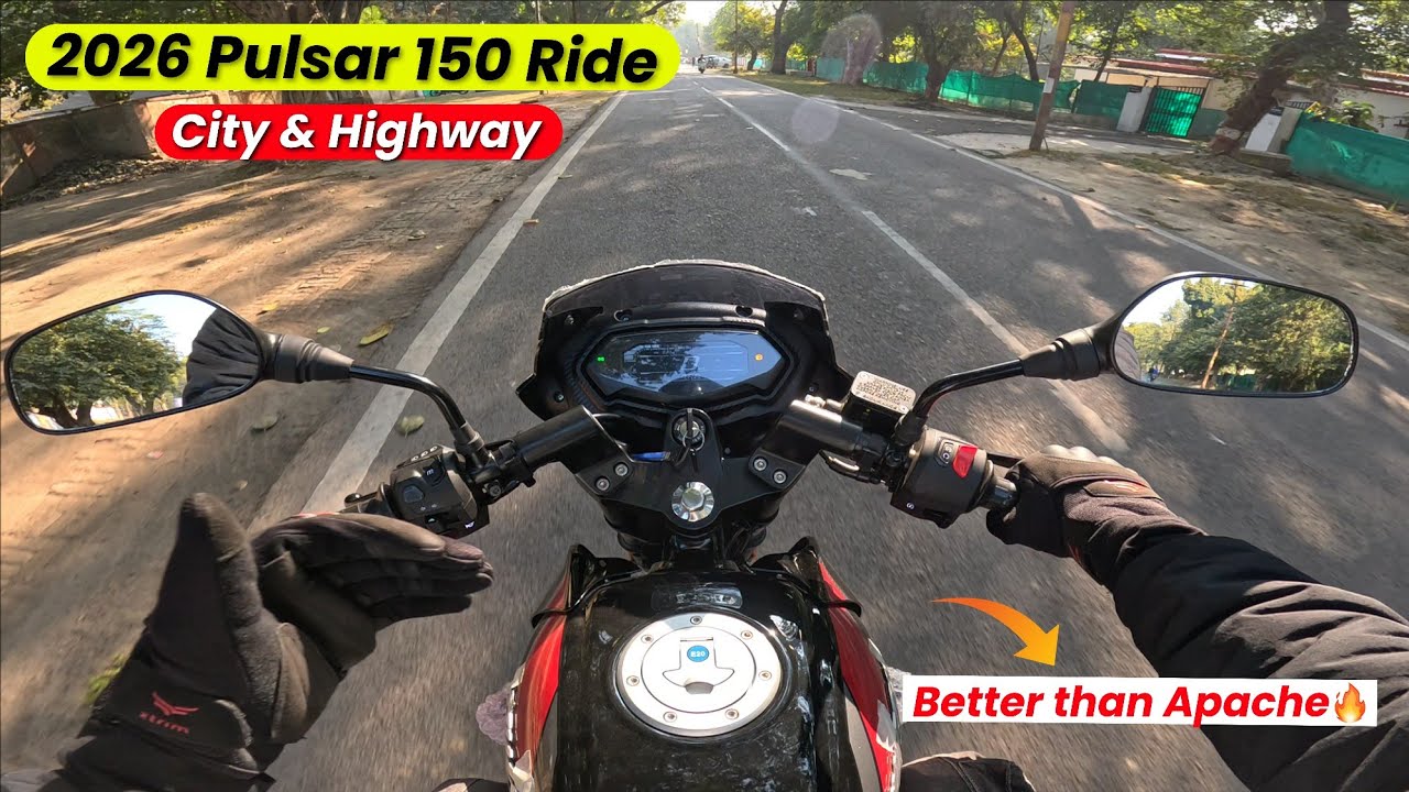 2026 New Bajaj Pulsar 150 Ride review - New changes, Power & performance @bikeshunt ​