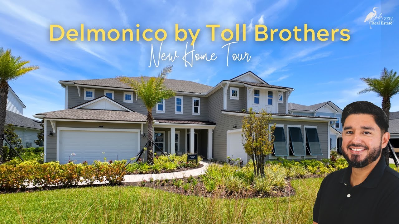 NEW HOME TOUR: Delmonico by Toll Brothers | Bartram Ranch | St. Johns County, FL