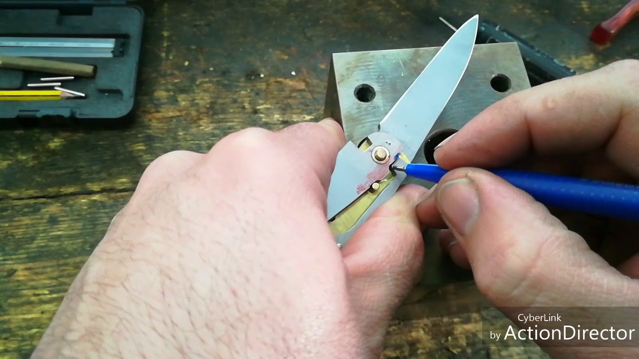 Come costruire un coltello custom chiudibile by Lobo - parte 4