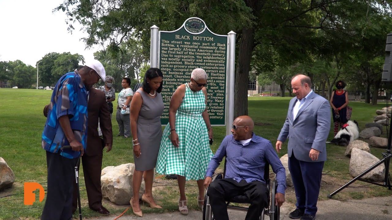 Michigan Historical Marker Designated to Detroit&rsquo;s Historic Black Bottom Neighborhood | Clip