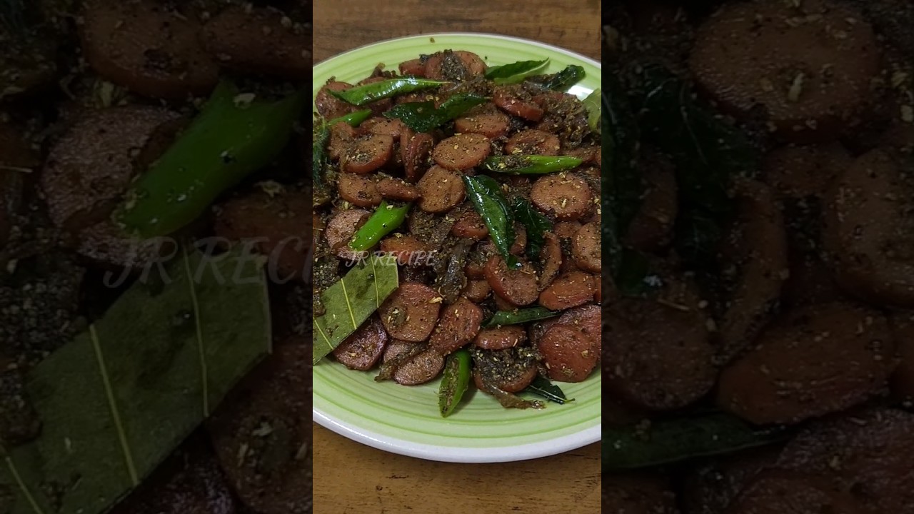 Chicken Sausage Pepper Fry II Quick And Easy Sausage Recipe II Must Try