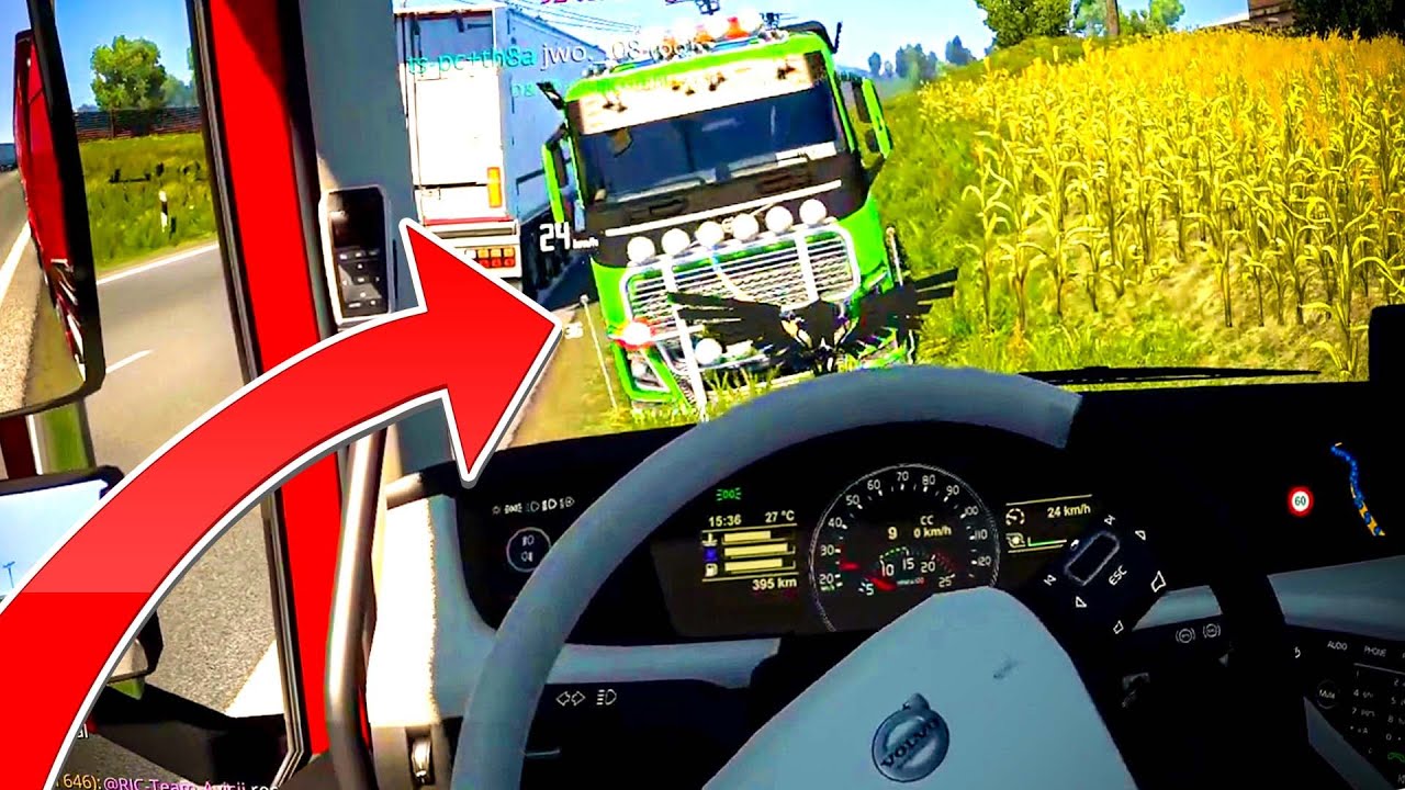 ¡ME CHOCAN DE FRENTE EN LA RUTA DE LOS NOOBS! | Euro Truck Simulator 2