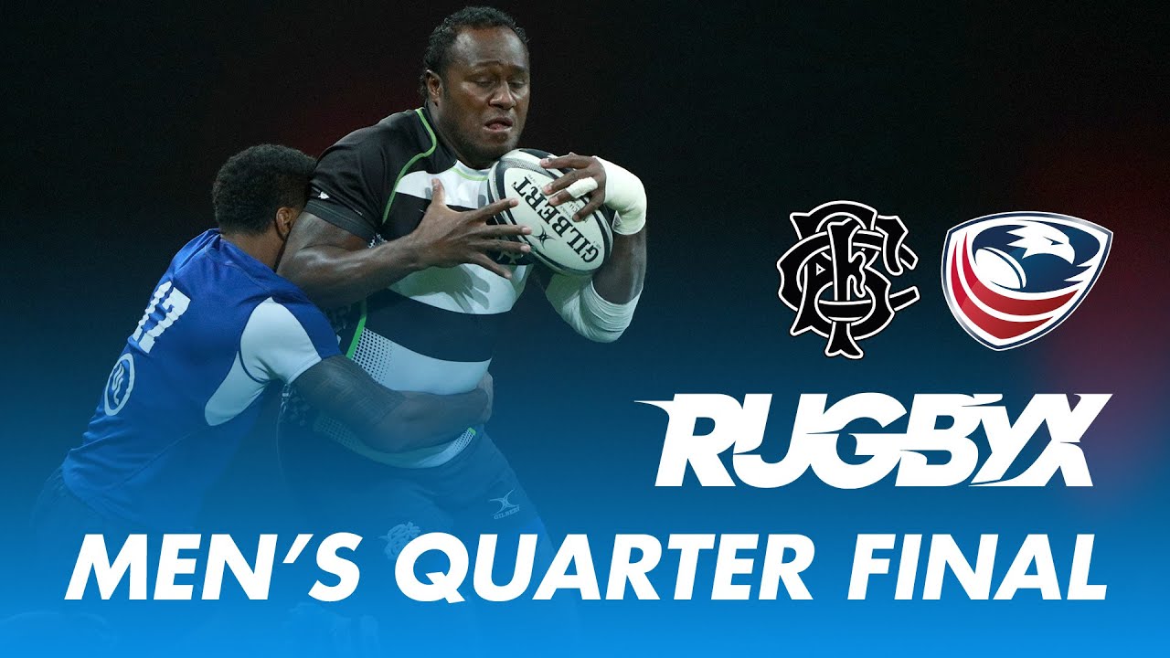RugbyX: Mens Quarter final - Barbarians vs USA