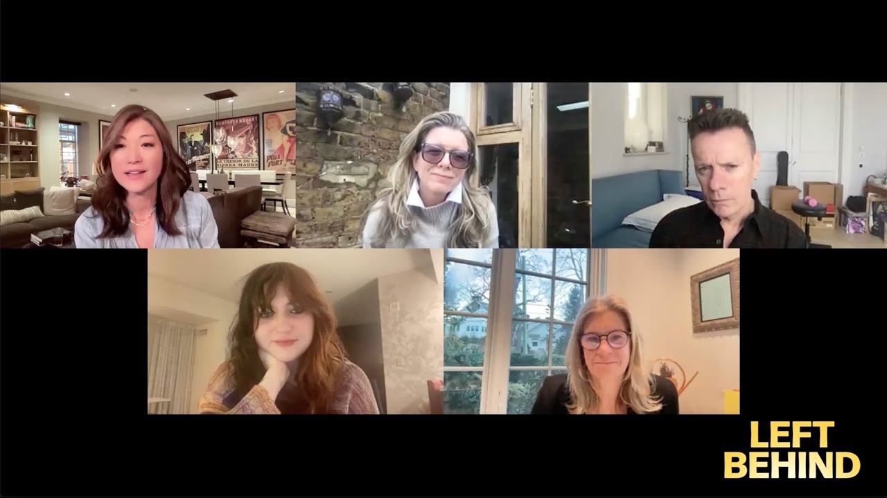 LEFT BEHIND Conversation by Juju Chang w/ Anna Toomey, Sian Edwards-Beal, Larry Mullen Jr, and GAYLE