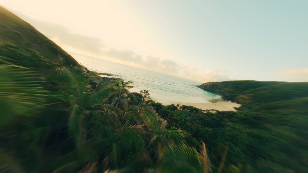 My most beautiful drone shot &ndash; Cinematic FPV on an empty beach