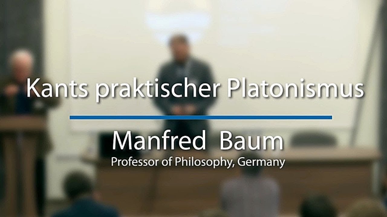 Manfred Baum: Kants praktischer Platonismus