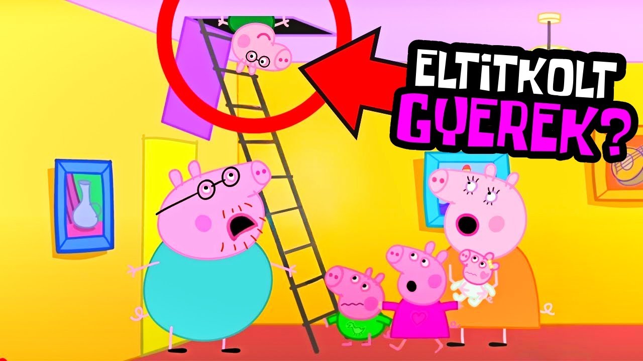 L&eacute;tezik Egy Eltitkolt 4. Gyerek A PEPPA H&Aacute;ZBAN 🐷👨&zwj;👩&zwj;👧&zwj;👦