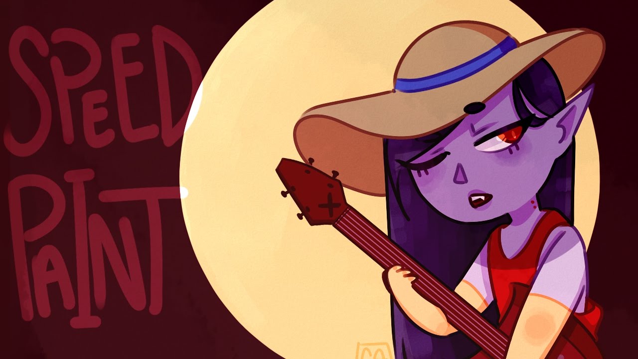 Marceline | Adventure Time Speedpaint