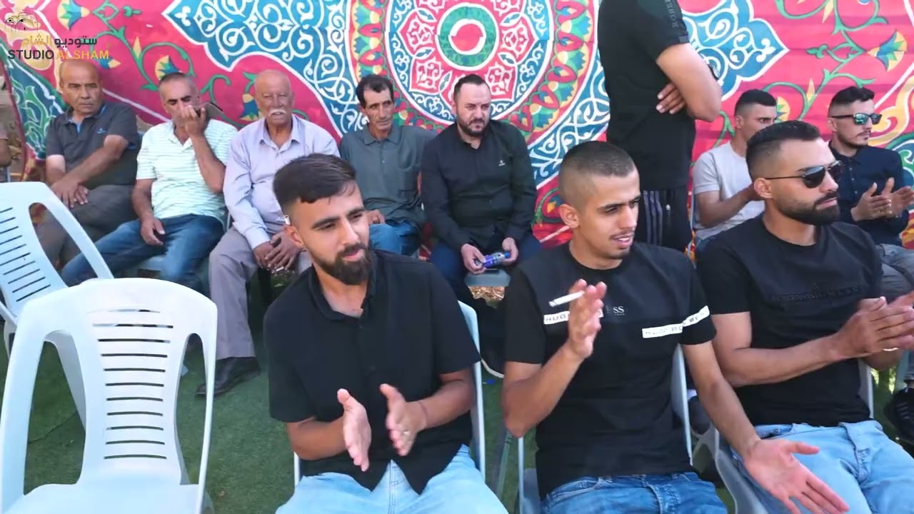 حمام العريس انس محاميد .. افراح اهالي الطيبة... الفنان انور الجميل