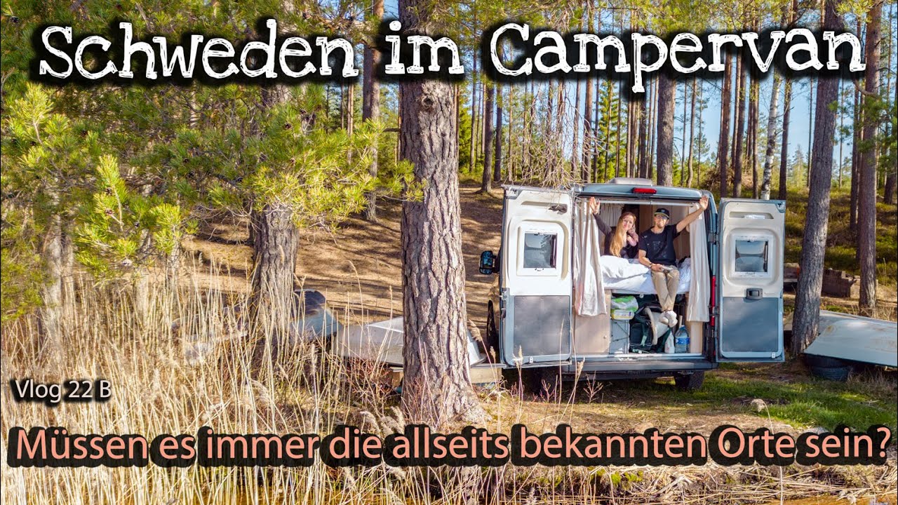 Von allem etwas - Schöne Schlafplätze und Wandern in Schweden - Schweden-Roadtrip mit dem Campervan