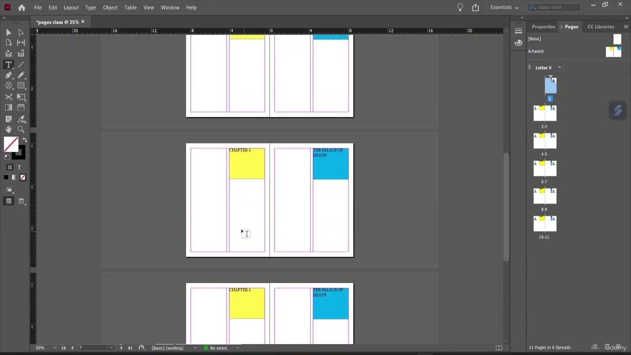 All about pages in Indesign (Create and manage pages and spreads in Adobe InDesign)