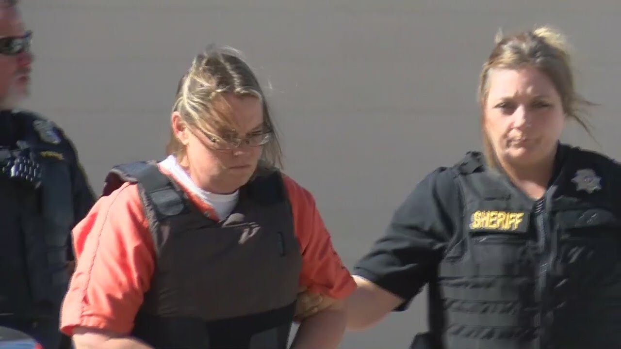 Cole Twombly, Tad Cullum, Tifany Adams, and Cora Wombly's first court appearance in murder of Kansas
